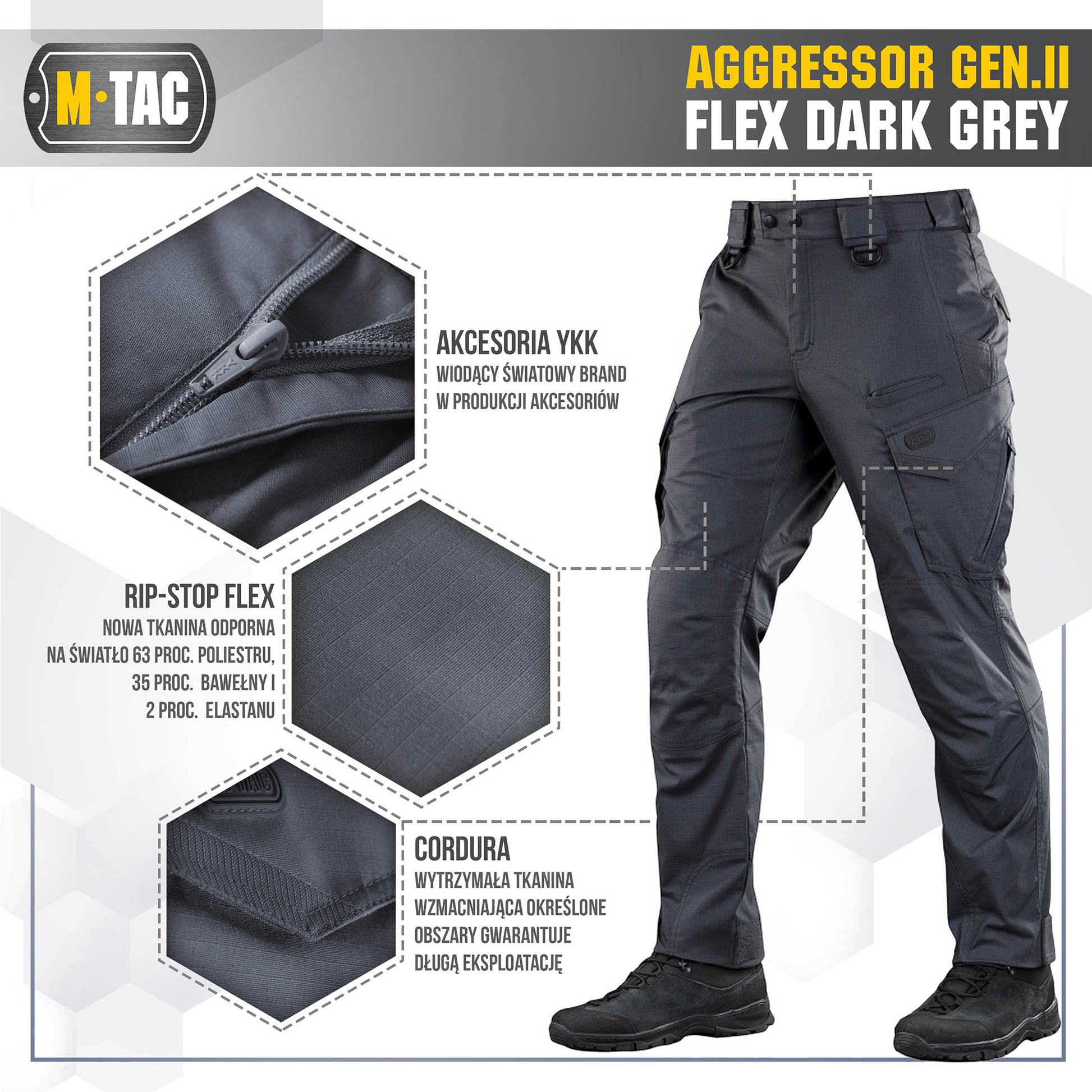 M-Tac tactical pants Aggressor Gen.II Flex