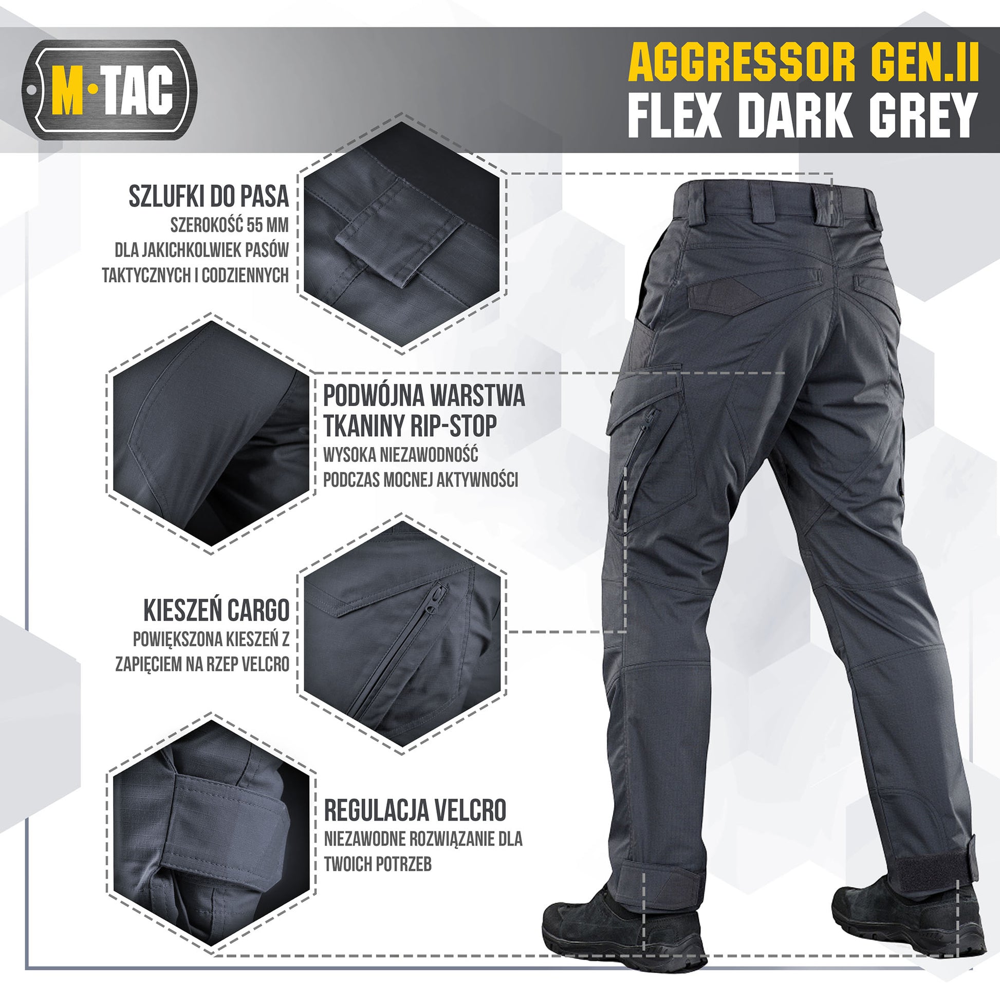 M-Tac tactical pants Aggressor Gen.II Flex