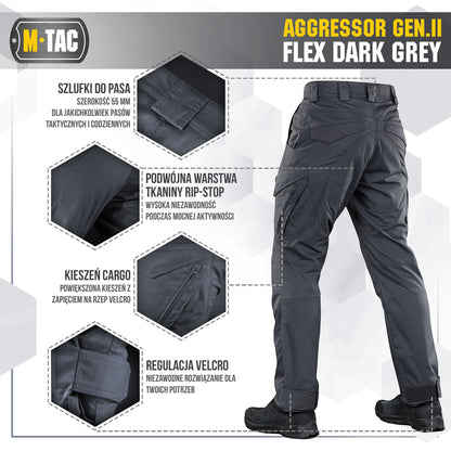 M-Tac tactical pants Aggressor Gen.II Flex