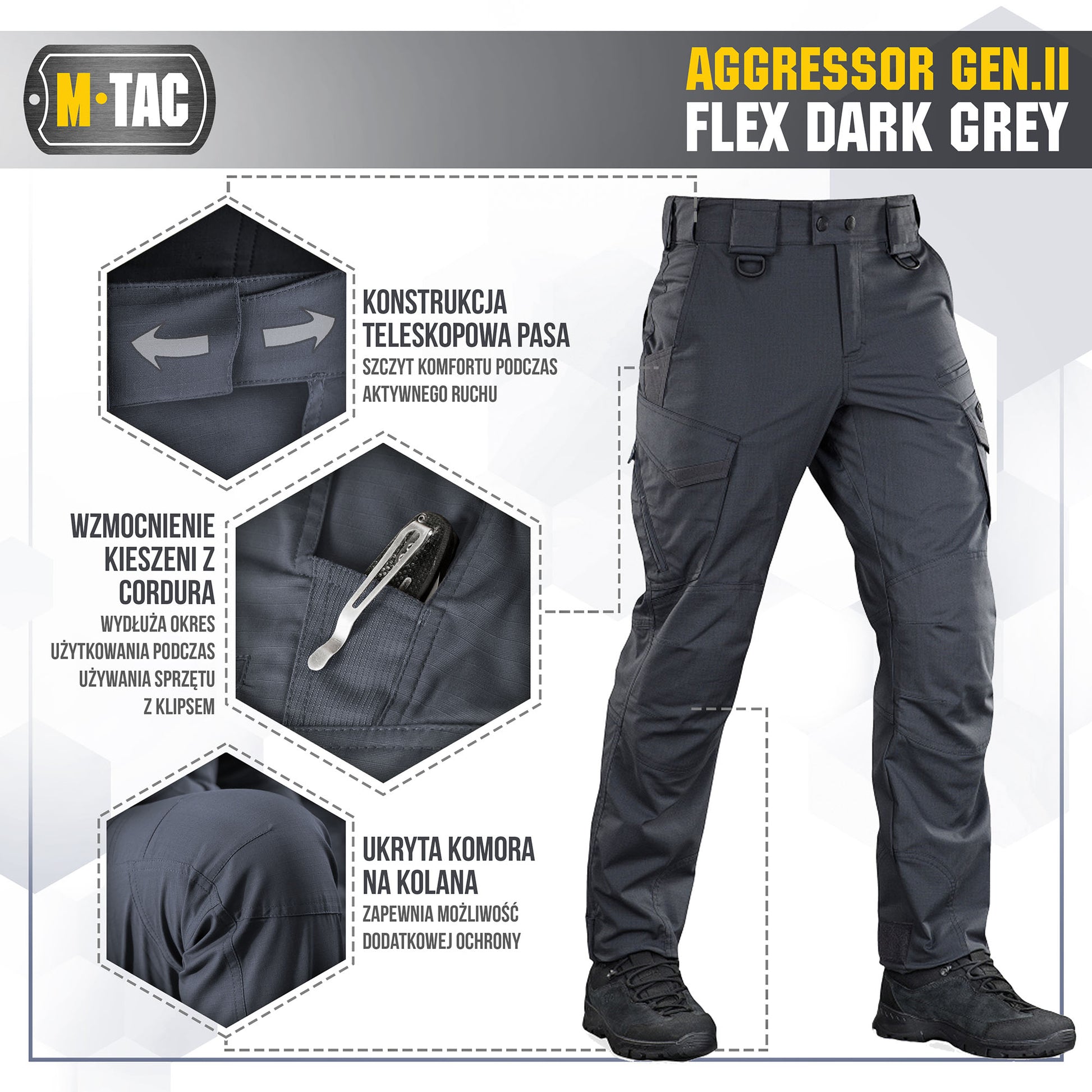 M-Tac tactical pants Aggressor Gen.II Flex