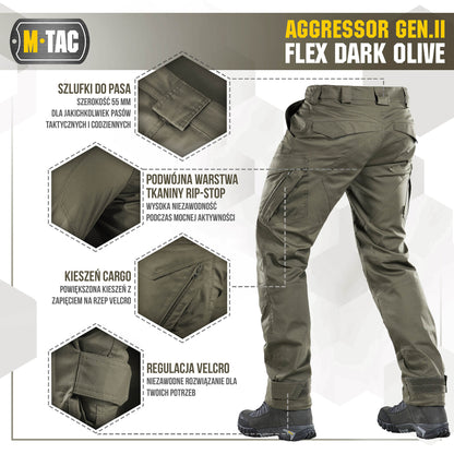 Tactical pants Aggressor Gen.II Flex