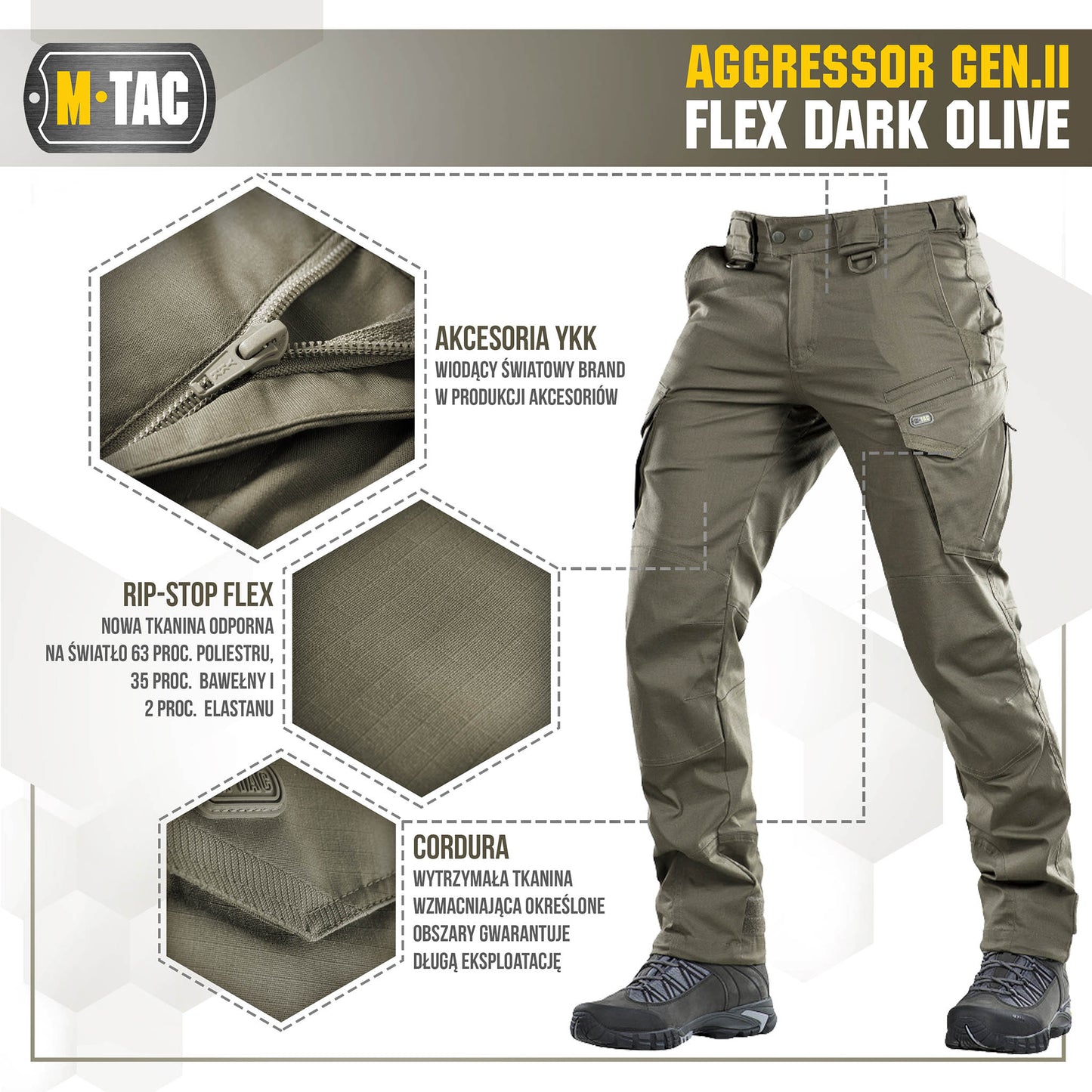 M-Tac tactical pants Aggressor Gen.II Flex