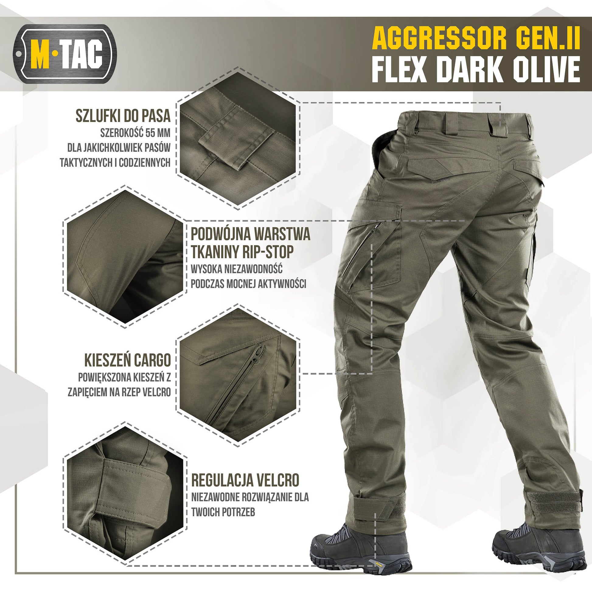 M-Tac tactical pants Aggressor Gen.II Flex