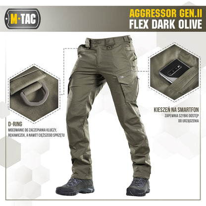 Tactical pants Aggressor Gen.II Flex