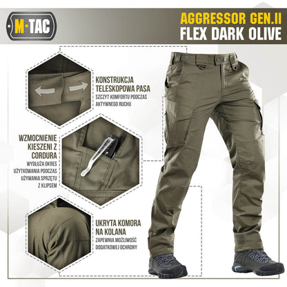 Tactical pants Aggressor Gen.II Flex
