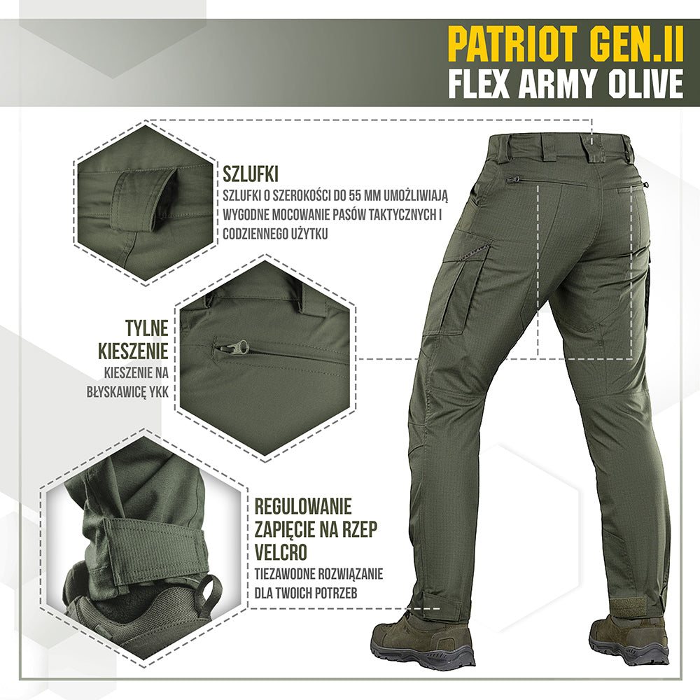 M-Tac tactical pants Patriot Gen II Flex