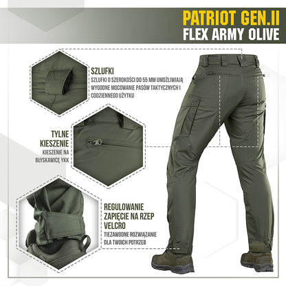 M-Tac tactical pants Patriot Gen II Flex