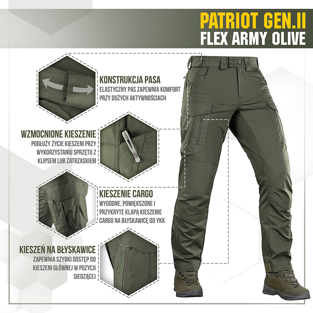 M-Tac tactical pants Patriot Gen II Flex