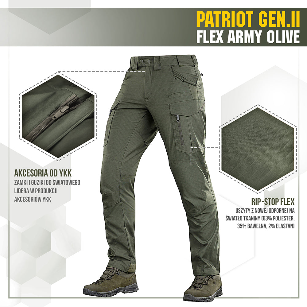 M-Tac tactical pants Patriot Gen II Flex