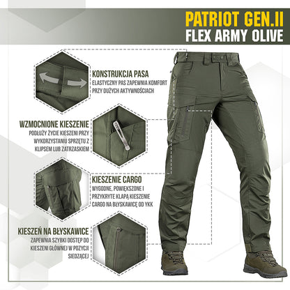 M-Tac tactical pants Patriot Gen II Flex