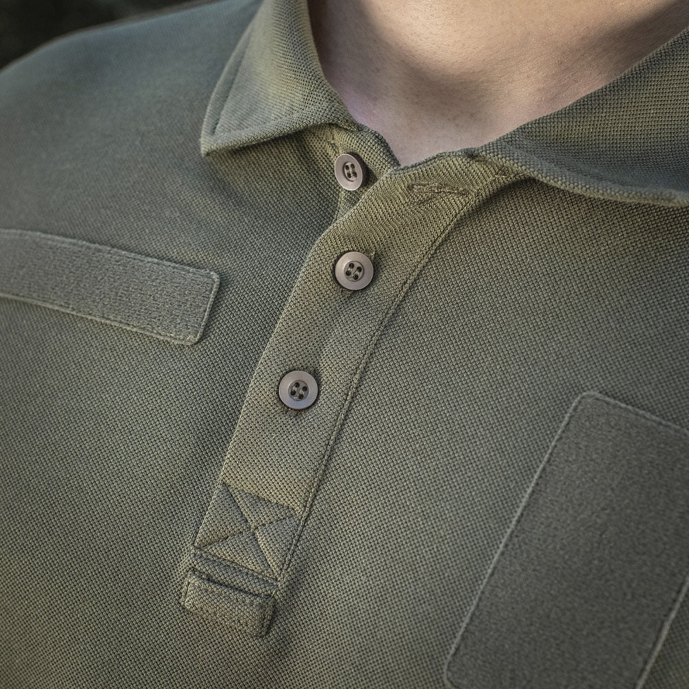 Tactical Polo Shirt Long Sleeve 65/35 Army Olive 3XL