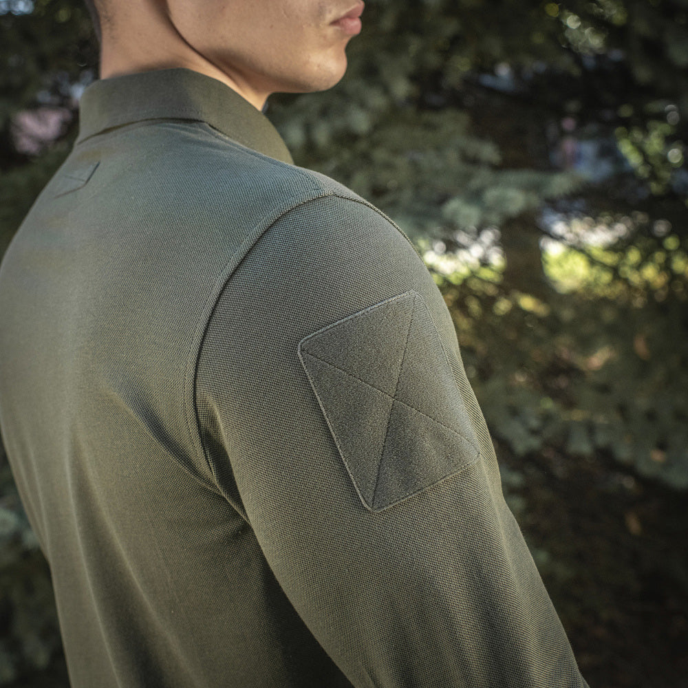 Tactical Polo Shirt Long Sleeve 65/35 Army Olive 3XL