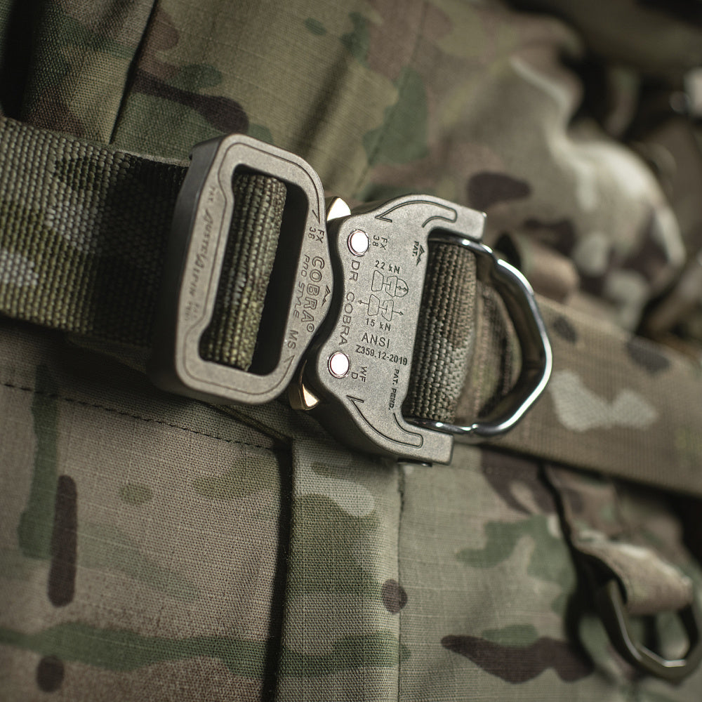 Tactical War Belt Tiger D-Ring Cobra