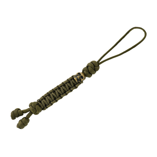 Knife Lanyard Loopy Snake Skull