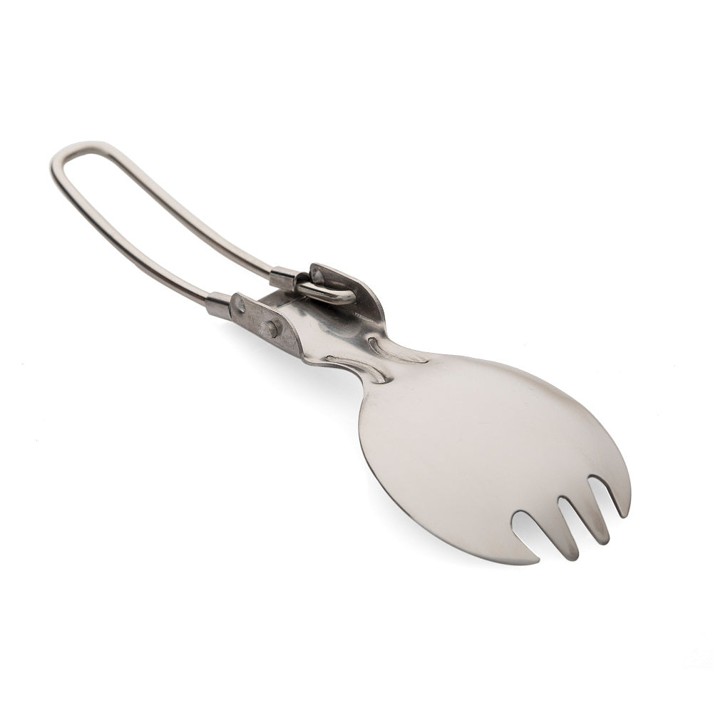 Universal folding spoon