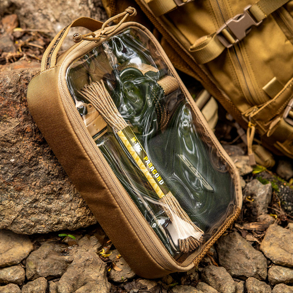 Utility travel case clear Elite Large(30x19 cm)