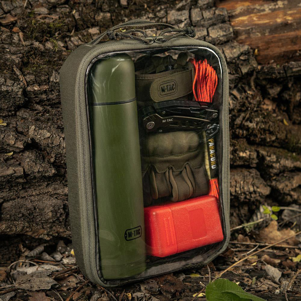 Utility travel case clear Elite Large (30x19 cm)