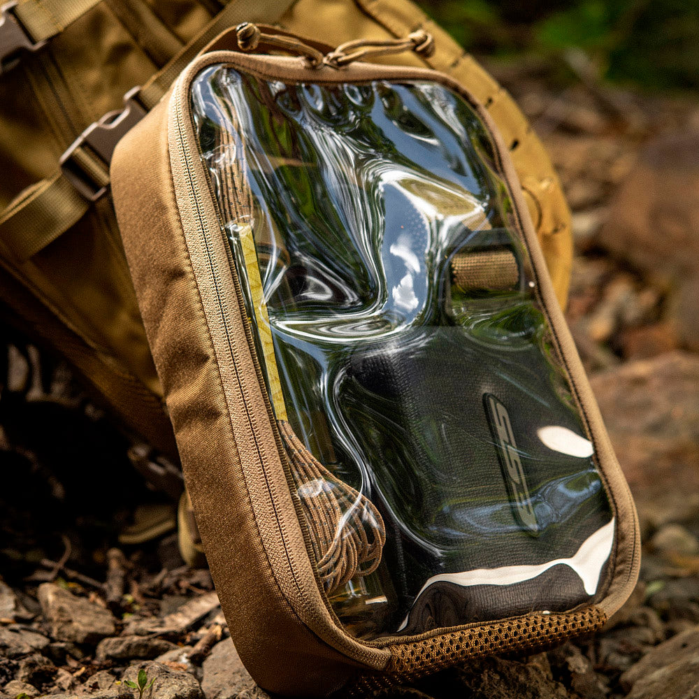 Utility travel case clear Elite Large(30x19 cm)