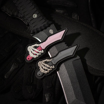 Patch Skeleton Knife PVC