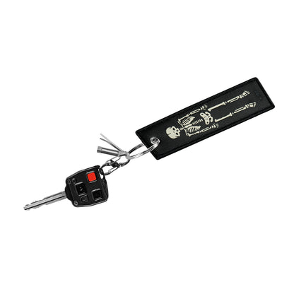 Skeleton Keychain