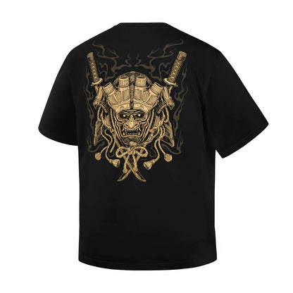 T-Shirt Gold Samurai Oversize