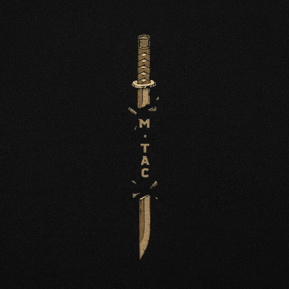 T-Shirt Gold Samurai Oversize