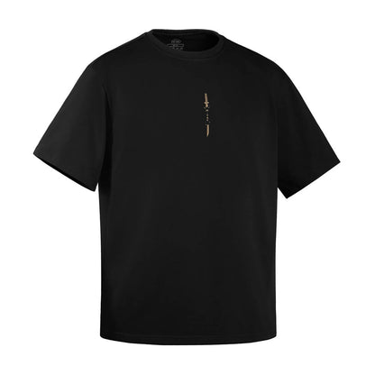 T-Shirt Gold Samurai Oversize