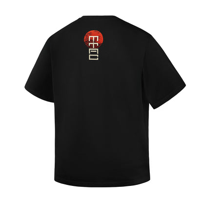 T-Shirt Two Samurai Oversize Cotton Hard