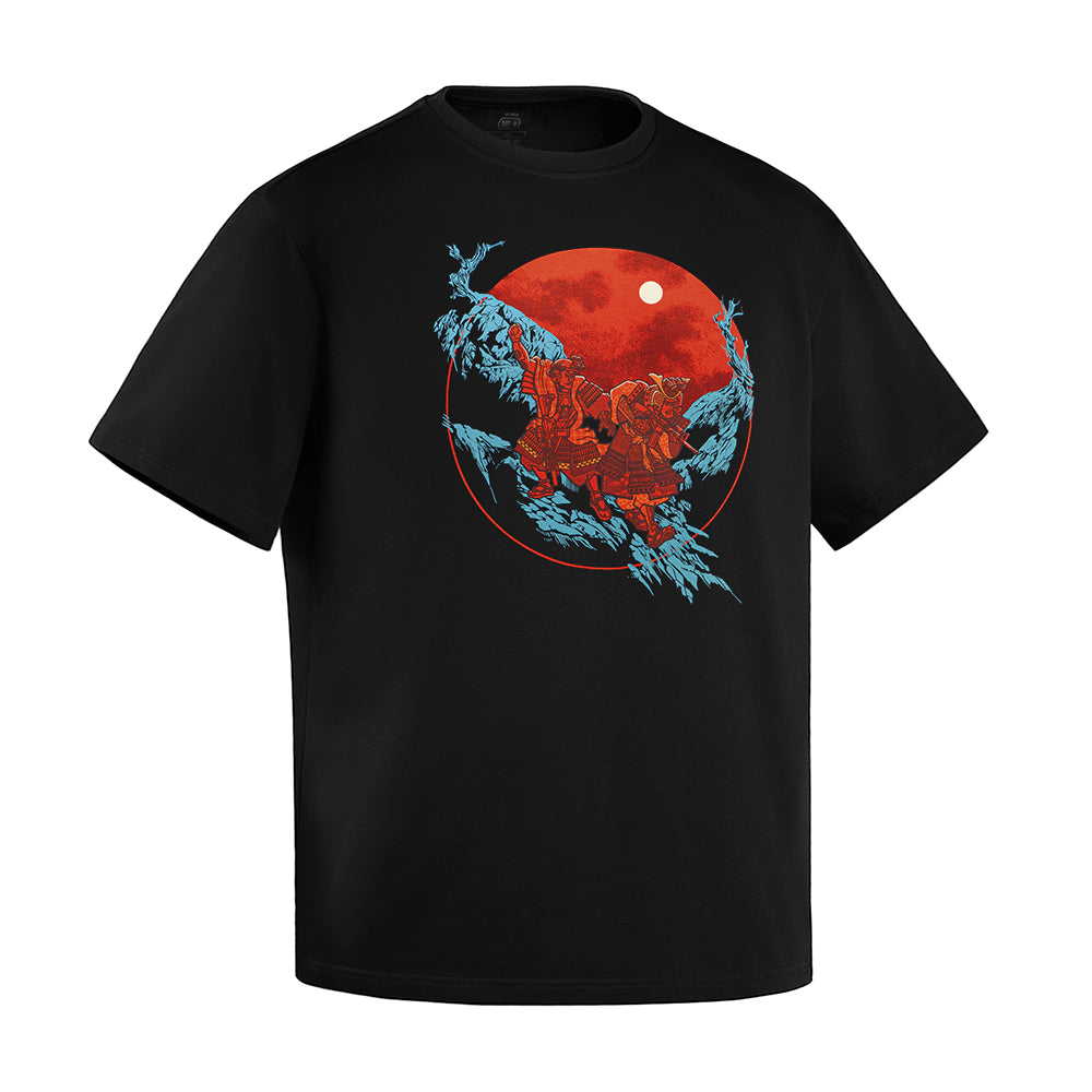 T-Shirt Two Samurai Oversize Cotton Hard