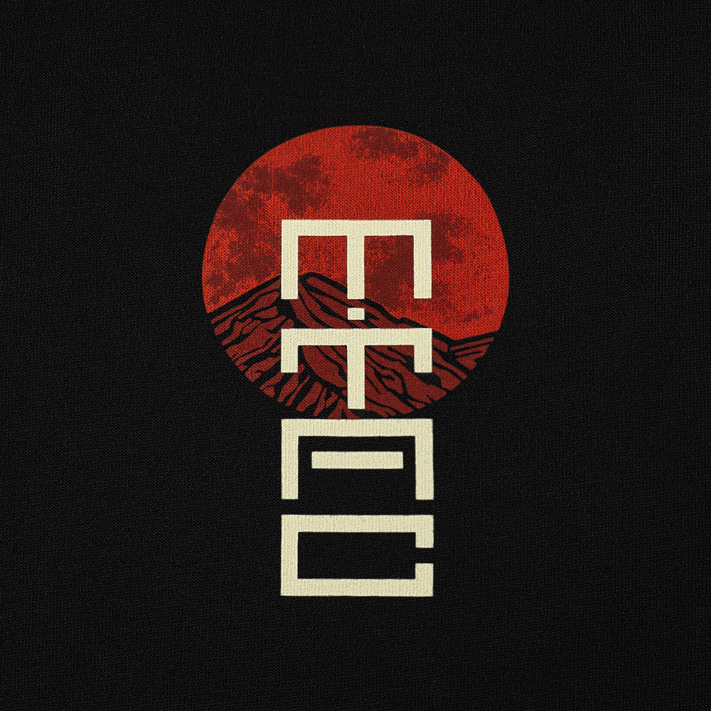 T-Shirt Two Samurai Oversize Cotton Hard